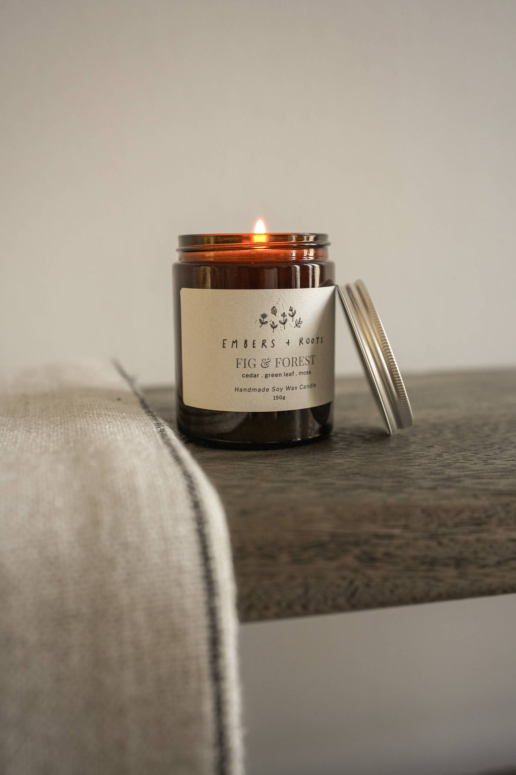 Fig & Forest Soy wax Candle