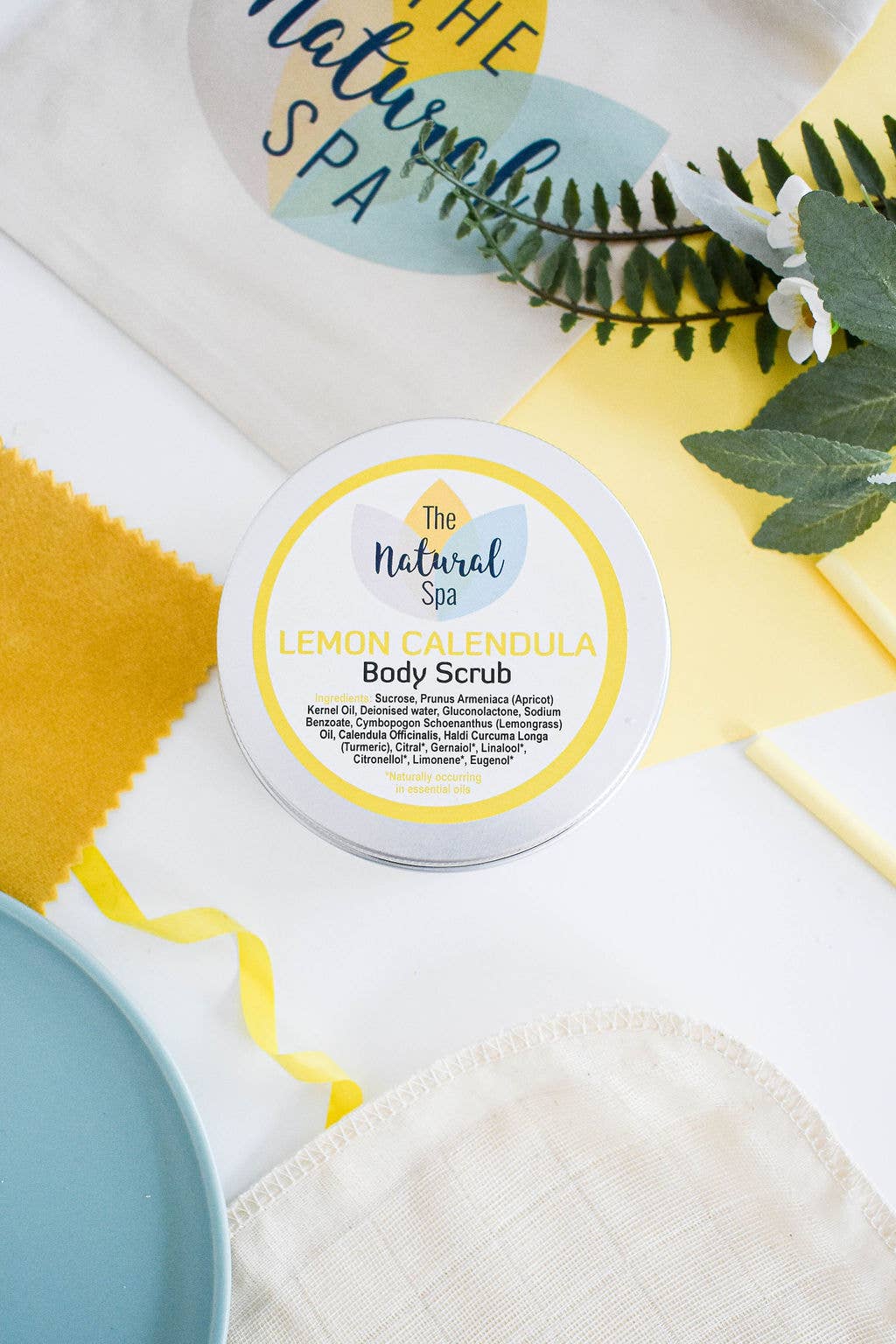 Lemon Calendula Body Scrub