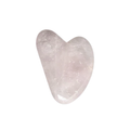 Rose Quartz Gua Sha Facial Massage Tool, 8x5cm
