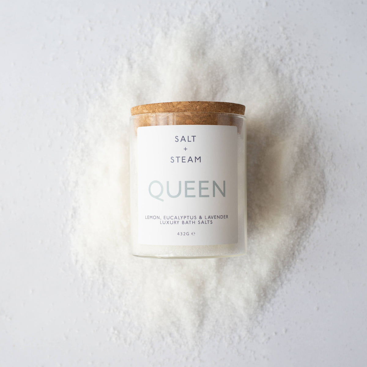 Queen - Lemon, Eucalyptus & Lavender Bath Salts 432g