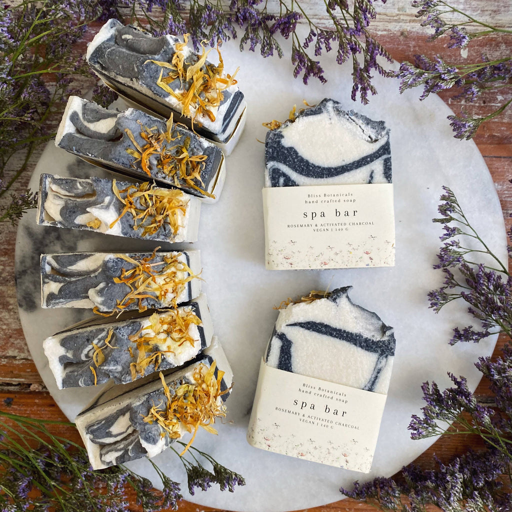 Rosemary & Activated Charcoal Spa Bar
