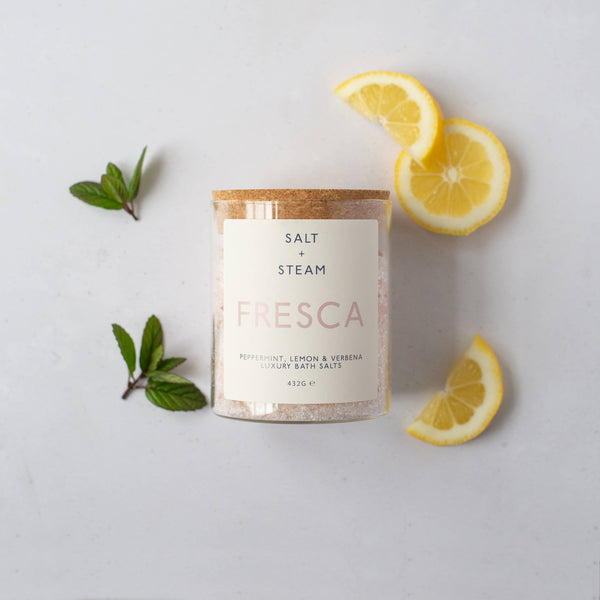 Fresca - Lemon & Peppermint Bath Salts 432g