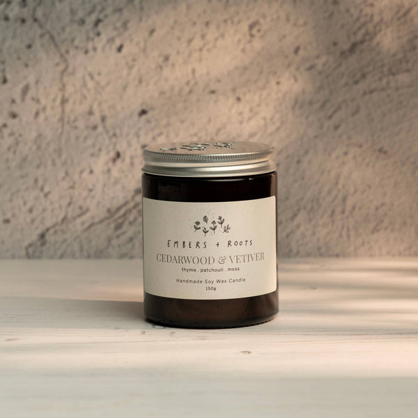 Cedarwood & Vetiver Soy Candle