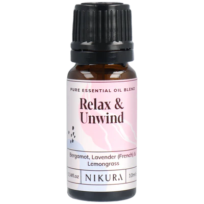 Relax and Unwind Essential Oil Blend – 10ml