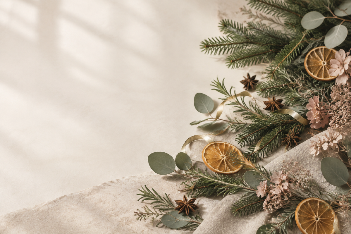 Botanical Christmas collection hero
