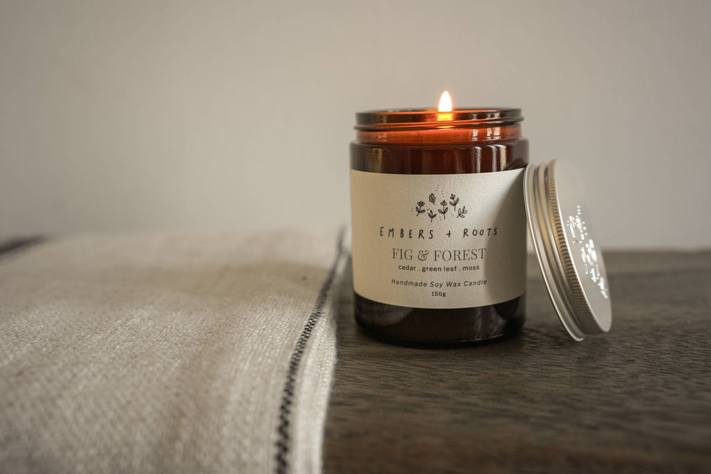 Fig & Forest Soy wax Candle