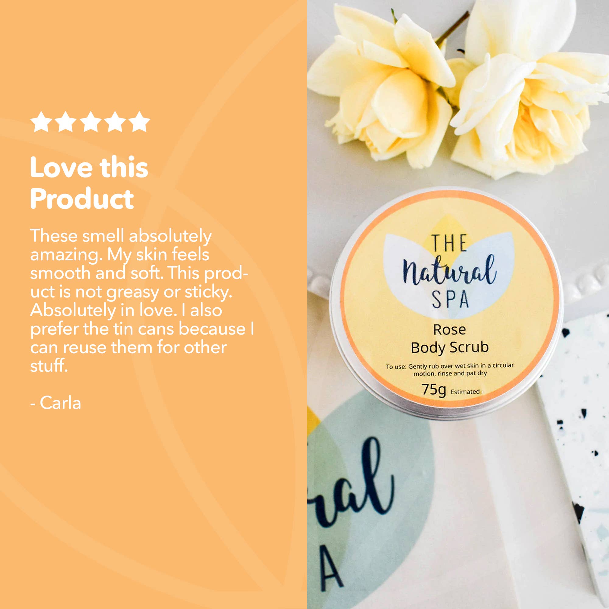 Rose Geranium Body Scrub