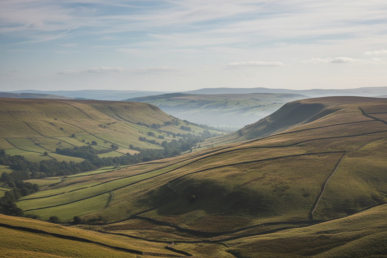 Holmfirth towards Holme Moss